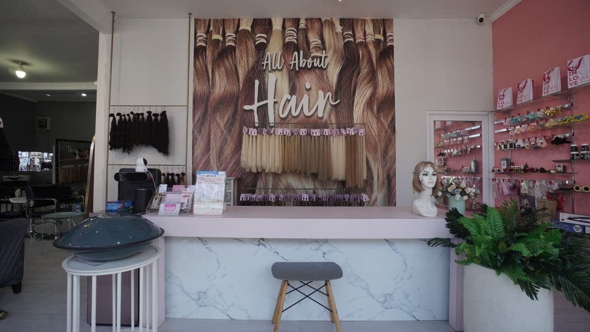 All About Hair wall