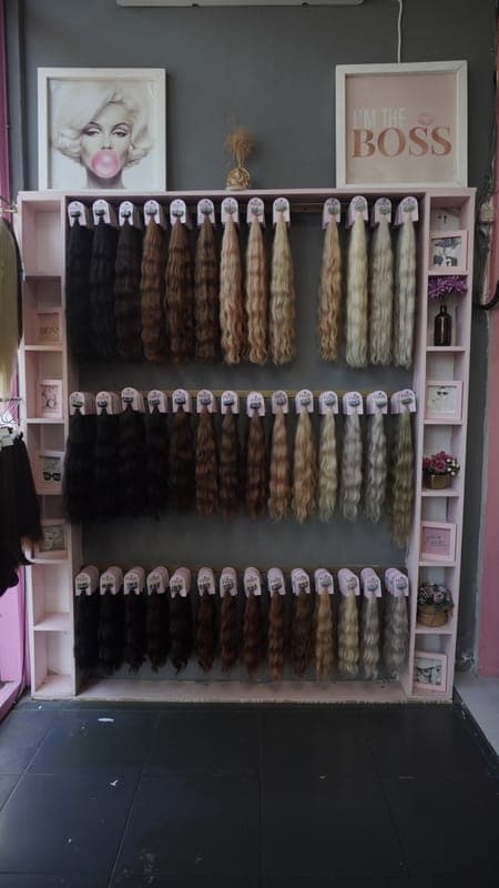 Color storage display