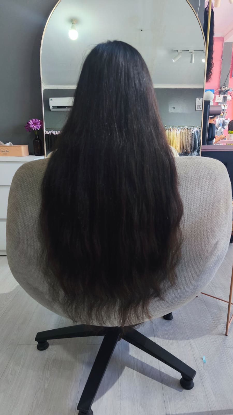 Tape-In before and after — before