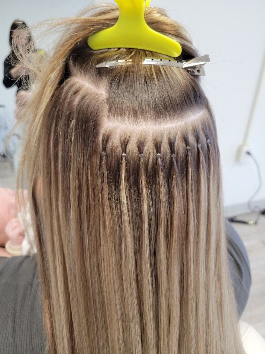 Nano Rings fitted in a row along a sectioned parting